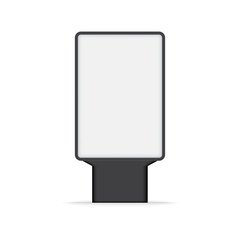 Blank light box template