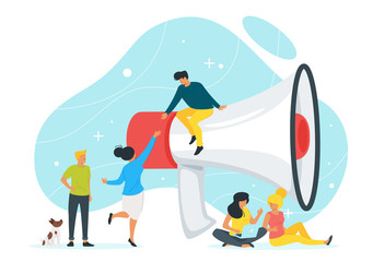 Refer a friend concept