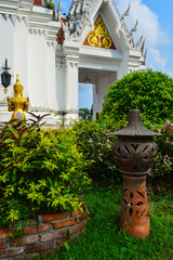 statue in garden