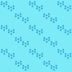 Pattern with Flowers. background - Illustration