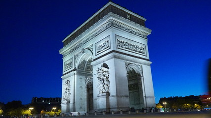 Fototapeta na wymiar Arc de Triomphe Paris 