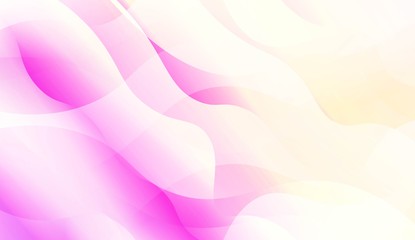 Obraz premium Wave Abstract Background with line, geometric shape. Creative Gradient Background. For Greeting Card, Brochure, Banner Calendar. Vector Illustration.