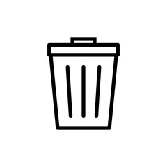 Trash icon. trash can icon. Delete icon vector