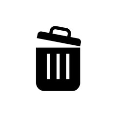Trash icon. trash can icon. Delete icon vector