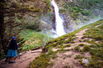 La cascata di Parcines in Alto Adige