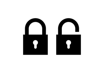 Lock icon. Encryption icon. Security symbol. Secure. Private