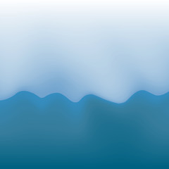 Dynamic Vector Blue Fresh Watery Background