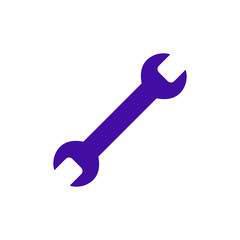 Repair icon. Wrench and screwdriver icon. Settings icon isolated