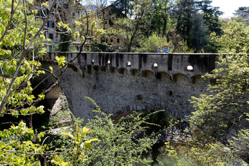 Meran, Stone Bridge, South Tyrol, Italy