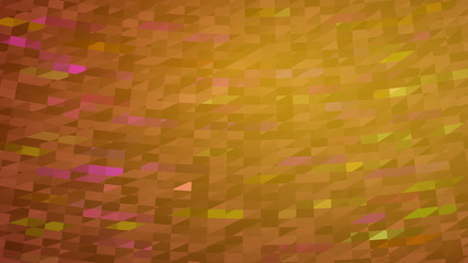 Abstract colorful gradient mosaic background in yellow colors