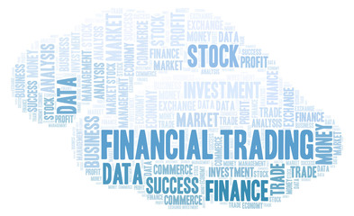 Financial Trading word cloud.