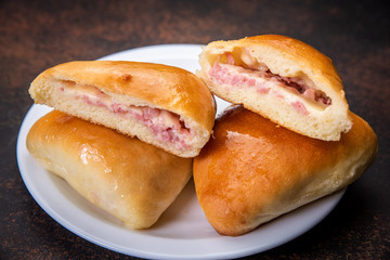 assorted fresh lush buns and pies