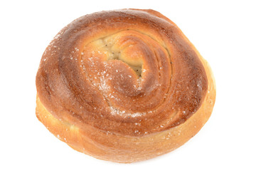 Bun on a white background