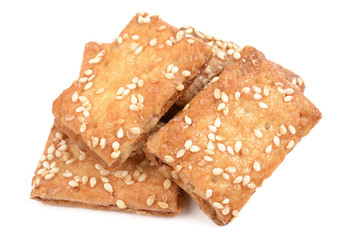 cookies with sesame seeds