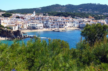 Obraz premium Picture Postcard Calella De Palafrugell