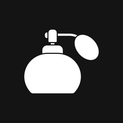 Perfume icon vector sign symbol for design