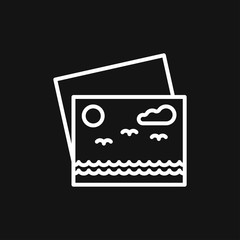 PIcture icon graphic design vector sign symbol for design