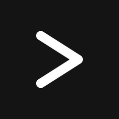 play Icon vector sign symbol for design