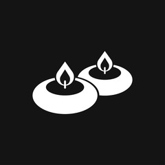 Relax icon vector sign symbol for design