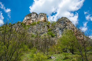 Mountain in Serbia ( serbian: Sokolska planina ) near the town of Krupanj. At the top of the mountain there is a large Orthodox cross and a ruined Soko city medieval fortress.