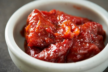 Jeotgal, Korean salted fermented seafood 