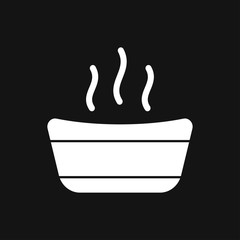 Sauna icon vector sign symbol for design