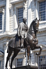 Earl Haig Memorial statue in London, UK