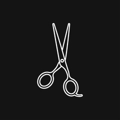 Scissors icon vector sign symbol for design