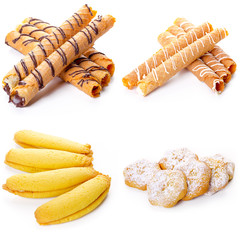 cookie set isolated on a white background