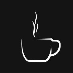 Tea icon vector sign symbol for design