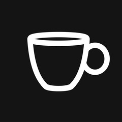 Tea icon vector sign symbol for design