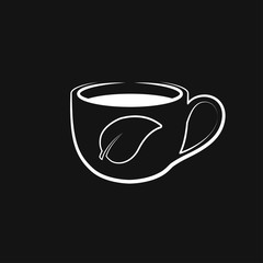 Tea icon vector sign symbol for design