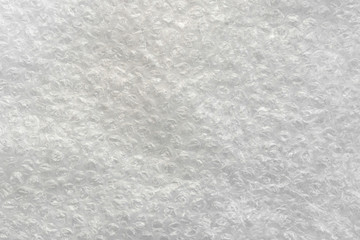 Air bubble film texture background. Polyethylene foam