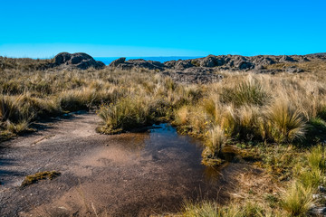 Fototapeta na wymiar Quebrada del Condorito National Park,Cordoba province, Argentina