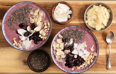 Smoothie bowl.