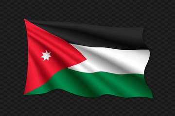 Obraz premium 3D Waving Flag