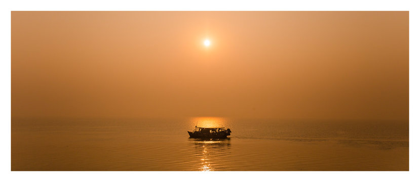 Steamer in the Bay of Bengal