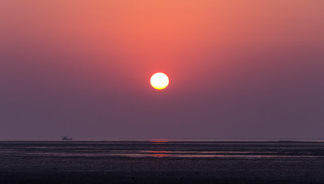 Sunset in Arabian Sea