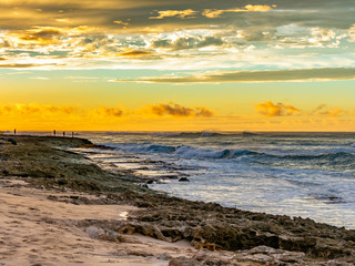 Obraz premium sunset on the beach