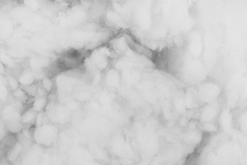 White cotton wadding texture background