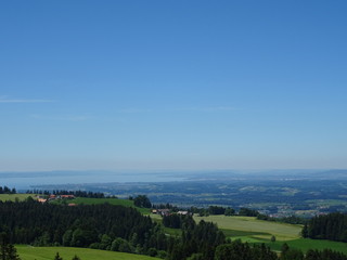 Fototapeta premium Allgäu von oben