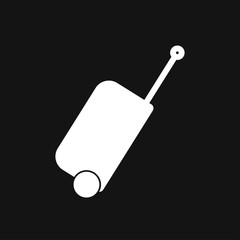 Travel bag icon vector sign symbol for design