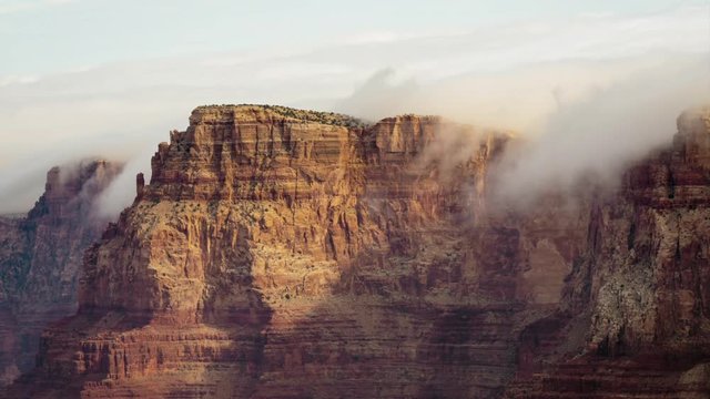 Cinemagraph of Clouds over the Edge of The Grand Canyon