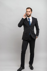 Full length of an attractive young businessman