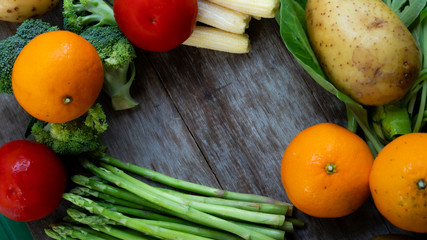 Vegetable in the kitchen
