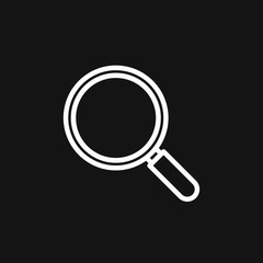 Zoom icon vector sign symbol for design