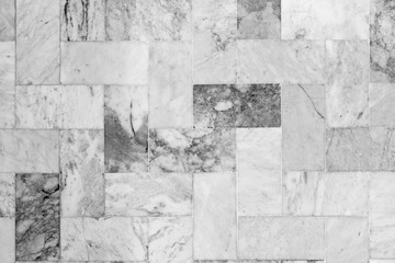 abstract black and white texture of marble stone for background