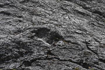 Détail de parois rocheuse