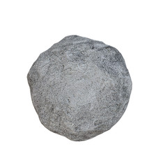 3d rendering of stone boulder - obrazy, fototapety, plakaty