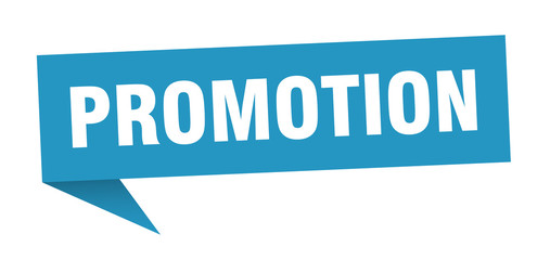 promotion 3d speech bubble sign